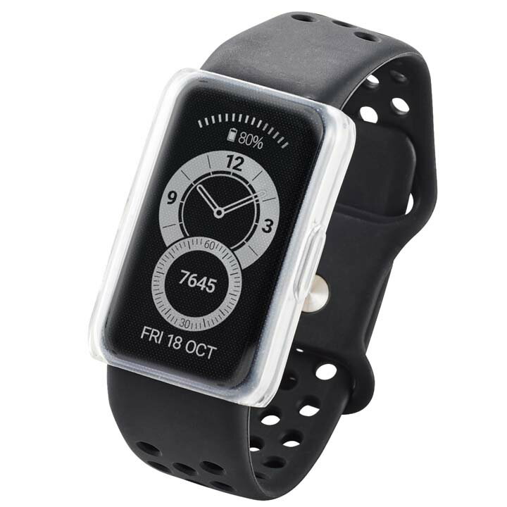 エレコム HUAWEI Band 6用 フルカバーソフトケース クリア HUAWEI Band6 フルカバーソフトケース クリア SW-HU221FCUCR