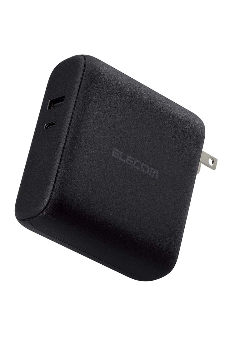 エレコム モバイルバッテリー AC充電器 一体 ケーブル無し 10000mAh 20W C×1 + A×1...