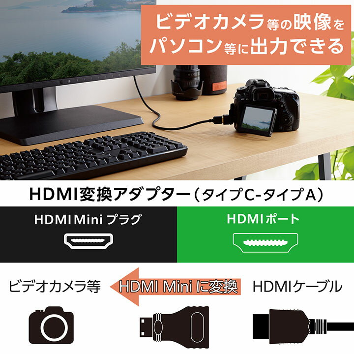 エレコム HDMImini変換アダプター タイ...の紹介画像3