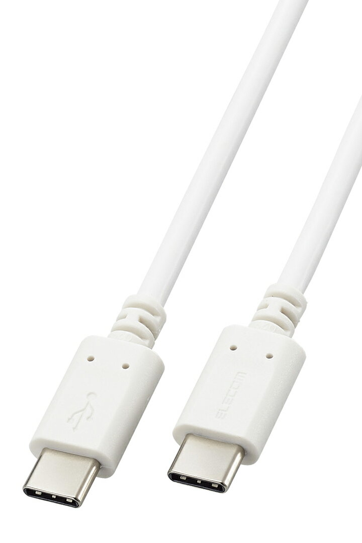 エレコム スマホ タブレット 用 USB2.0 ケーブル （ TypeC - C ） USB Power Deliv...