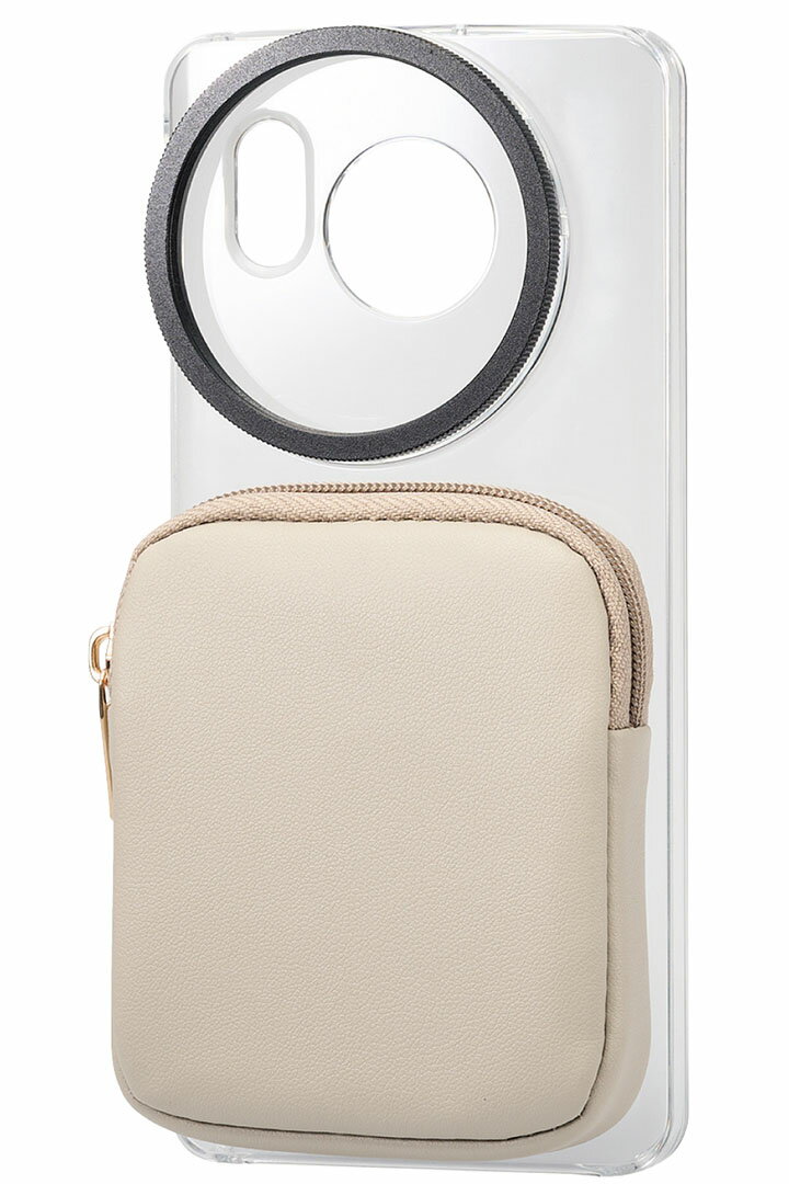 エレコム AQUOS sense8 用 ハイブリッドケース カメラフィルター対応 ポケット付 AQUOSsense8 SH-54D SHG11 ハイブリッドケース ELECOM PM-S234CAMPGB