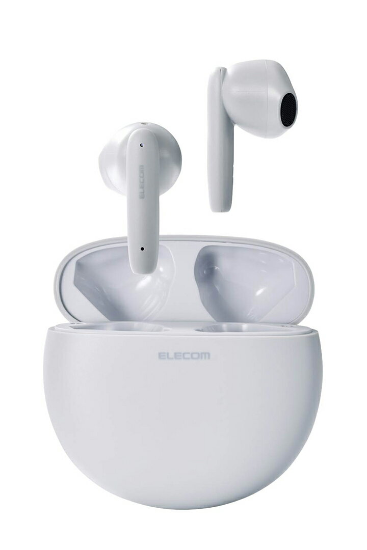 エレコム Bluetoothイヤホン 完全ワイヤレス ヘッドホン ブルートゥース AAC対応 ...
