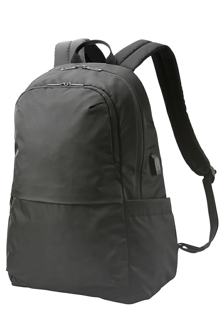 エレコム USB-Aポート 搭載 ビジネスカジュアル バックパック 14inch 21L 撥水加工...