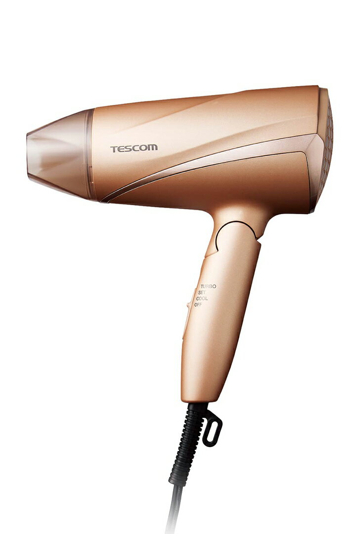 TESCOM プロテクトイオン ヘアドライヤー ハンド・ドライヤー プロテクト イオン ゴールド テスコム TD360A-N