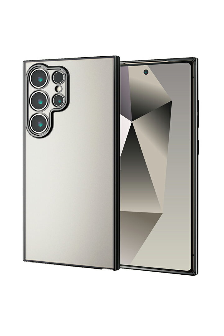 エレコム Galaxy S24 Ultra 用 ソフトケース 極限 メタリック Galaxy S24 Ultra SC-52E ソフトケース 極限保護 メタリックブラック ELECOM PM-G242UCTMKBK