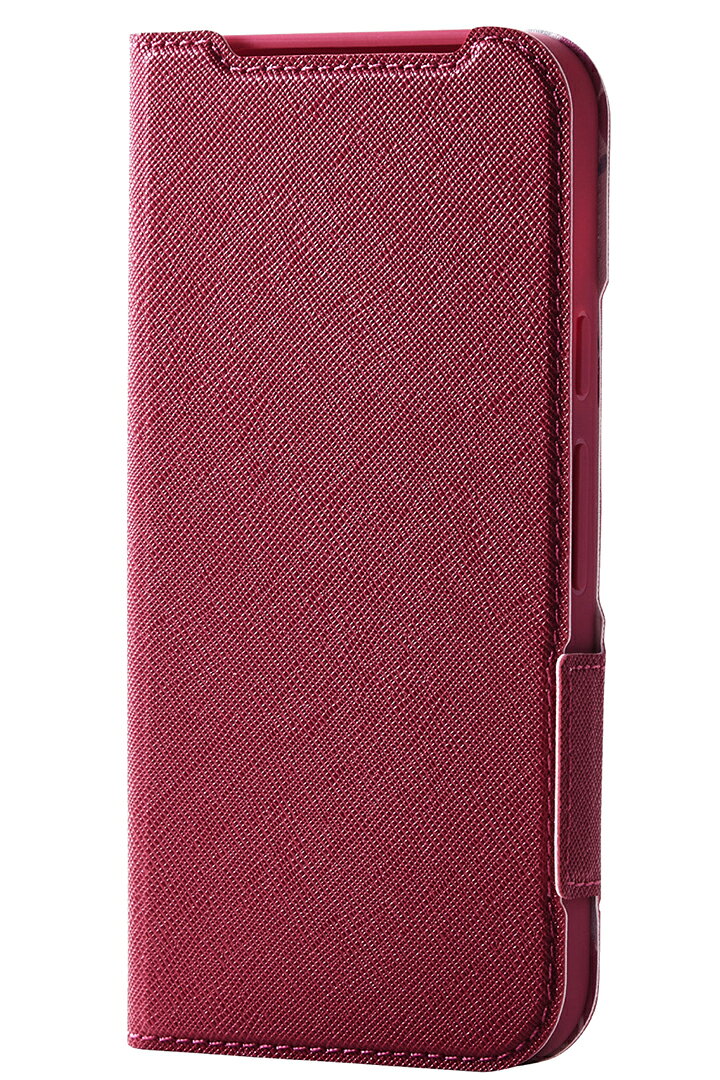 エレコム Google Pixel 9 / 9 Pro 用 ソフトレザーケース 薄型 磁石付 フラワーズ GooglePixel9 Pro ソフトレザー ケース カバー デイープピンク ELECOM PM-P242PLFUJPND