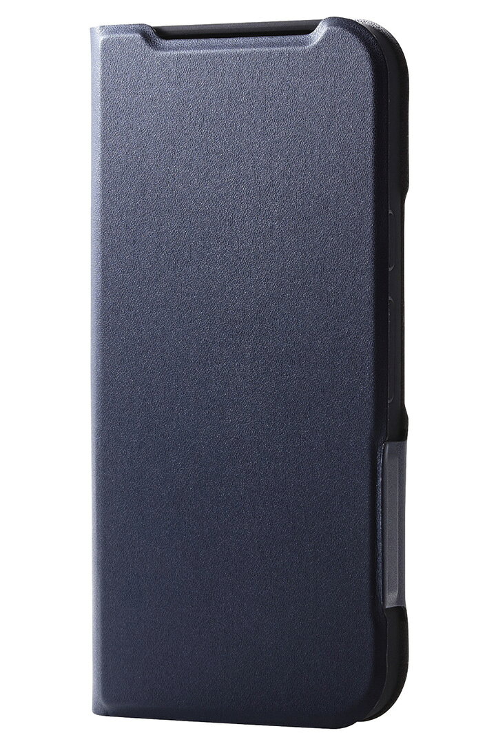 エレコム Google Pixel 9 / 9 Pro 用 ソフトレザーケース 薄型 磁石付 GooglePixel9 Pro ソフトレザー ケース カバー ネイビー ELECOM PM-P242PLFUNV