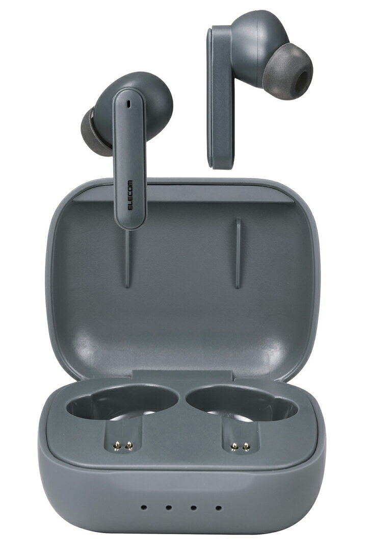 エレコム Bluetooth イヤホン ハイレゾ対応 完全ワイヤレス ノイズキャンセリング ヘッドホン ハイブリッドアクテイブノイズキャンセリング対応 LDAC対応 カナル型 ブラック LBT-TWS18BK