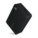 エレコム モバイルバッテリー PC充電対応 リチウムイオン電池20000mAh 67W Type-C 入出力× 2USB-A×1 残量表示 ブラック EC-C4...
