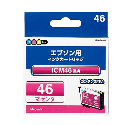 いろはインク EPSON ICM46互換 マゼンタ IRH-E46M