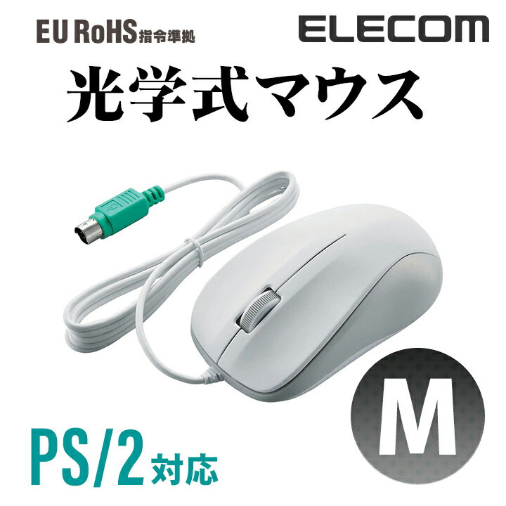 쥳 PS/2ͭޥ ؼ 3ܥ ͭ ޥ M ۥ磻 Windows11 б M-K6P2RWH/RS