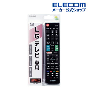 쥳 LG  󤿤TV⥳ 른 TV ⥳ ֥å ERC-TV02BK-LG