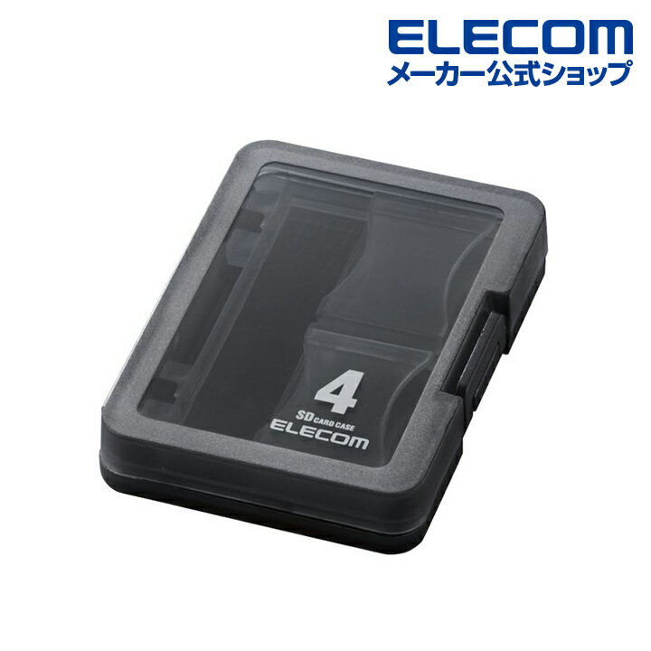 ���쥳�� SD�����ɥ����� SD ������ ������ 4�� ��Ǽ ELECOM CMC-06NSD4