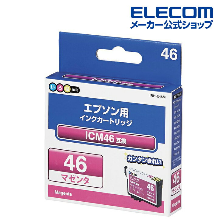 いろはインク EPSON ICM46互換 マゼンタ IRH-E46M