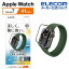 쥳 Apple Watch series7 41mm  ե륫С饹ե Ʃ ֥롼饤ȥå åץ륦å ꡼7 41mm ե륫С 饹ե վ ݸե ֥롼饤ȥå ֥å AW-21BFLGGBR