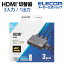 쥳 HDMIش ϥݡȿ:3 ϥݡȿ:1 4K60Hz(18Gbps)HDCP2.2б  ᥿ ѥ⥳ ֥å GM-DHSW4KP31BK