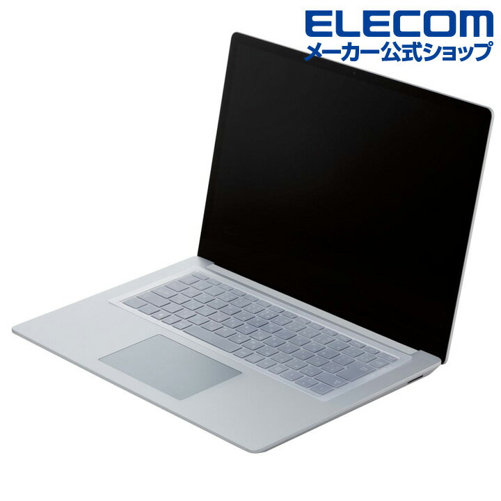 ���쥳�� Microsoft Surface Laptop 4 �б� ���ݻ��� �����ܡ����ɿХ��С� �ޥ��������ե� �����ե����� ��åץȥå� �����ܡ��ɥ��С� ���� �ɿ� 3(13.5�������15�����)�б� ���ꥢ ELECOM PKP-MSL4