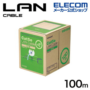 쥳 Cat5eб LAN֥ RoHSб 100m EU RoHS LAN֥Cat5eб   ʰץѥå ֥롼 LD-CT2/BU100YR