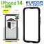 쥳 iPhone 14  TOUGH SLIM LITE Хѡ iPhone14 / iPhone13 / iPhone13 Pro 6.1 ϥ֥åɥХѡ  С ե 饤 ֥å PM-A22ATSLBBK