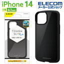 GR iPhone 14 p TOUGH SLIM LITE iPhone14   iPhone13 6.1C` nCubh P[X Jo[ ^tX Cg ubN PM-A22ATSLBK