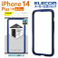 쥳 iPhone 14 Plus  TOUGH SLIM LITE Хѡ iPhone14 Plus 6.7 ϥ֥åɥХѡ  С ե 饤 ͥӡ PM-A22BTSLBNV