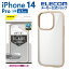 쥳 iPhone 14 Pro  TOUGH SLIM LITE ե졼५顼 ̥饹 iPhone14 Pro 6.1 ϥ֥å  С ե 饤 ̥ꥢ ܥ꡼ PM-A22CTSLFCGIV