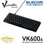 쥳 V custom ߥ󥰥ܡ VK600A ԥåɥȥꥬ 奨ݥ Ѳǽ ͭ æ ʥΥå ƥ󥭡쥹 65󥵥 ֥å TK-VK600ABK