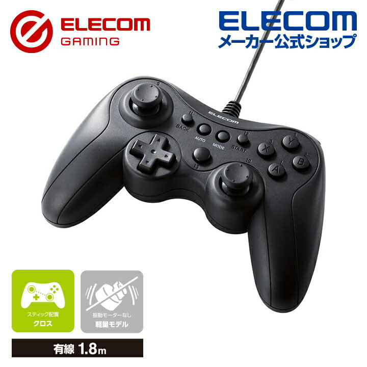 GR ELECOM GAMING L X^ [h Q[pbh GP20X Xboxnzu y Xinput XeBbN[hؑ A ubN JC-GP20XBK