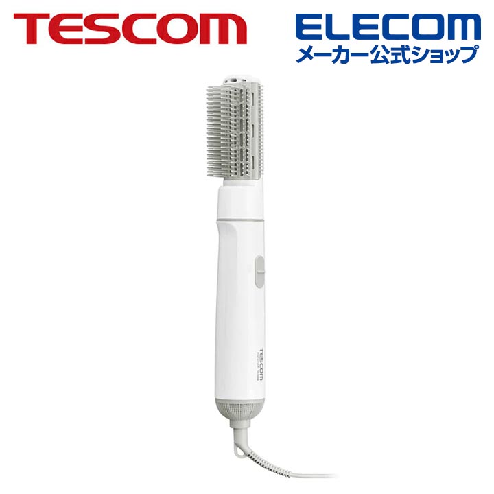 テスコム TESCOM カールドライヤー 軽量ボディでらくらくスタイリング シンプル機能 軽量ボディ290g 回転式コード採用 テスコム TC105B-W