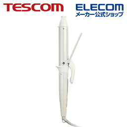 テスコム TESCOM マイナスイオン スチーム カールアイロン 32ミリ ヘアー アイロン elims マイナスイオン カール ホワイト TM453B-W