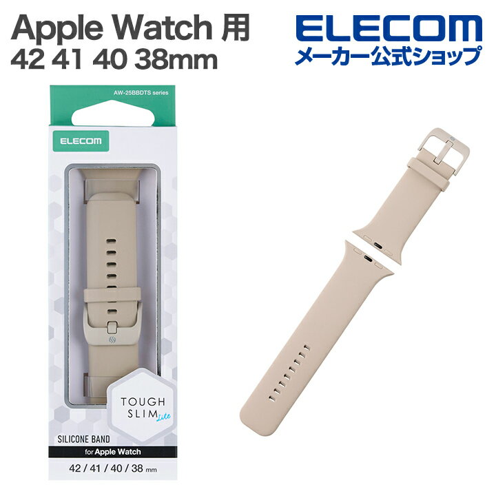 ���쥳�� Apple Watch �� ���ꥳ��Х�� TOUGH SLIM 41 40 38mm �Х�� ���ꥳ�� TOUGH SLIM �١����� ELECOM...