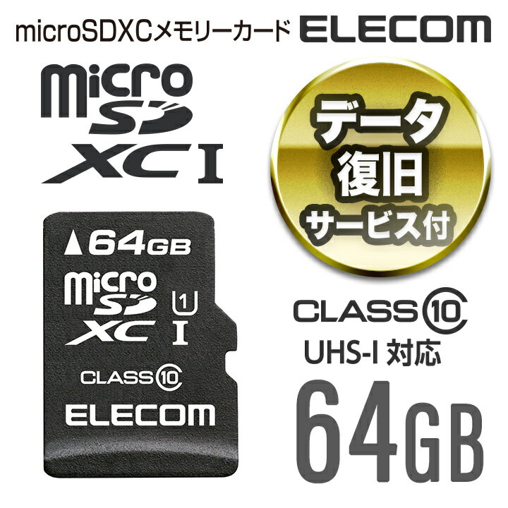 エレコム microSDカード microSDXC デー