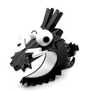【2025年10月発売予約商品!】 SOFVIPS コロドラゴン スペースシルバー
