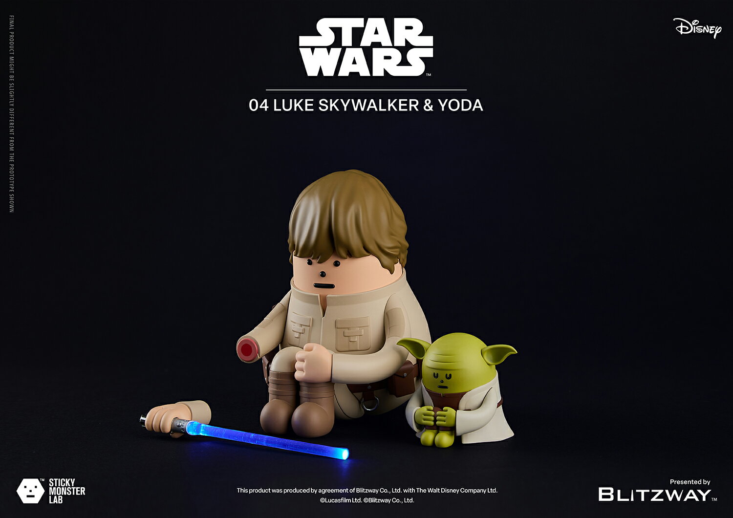【2024年9月発売予約商品！】 SML STAR WARS Luke Skywalker and Yoda