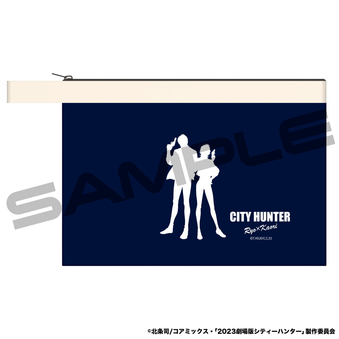 【2024年2月発売予約商品！】 「劇場版シティーハンター 天使の涙(エンジェルダスト)」 フラットポーチ