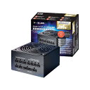 玄人志向 電源ユニット 750W ATX 電源 80 PLUS ゴールド PC電源 フルプラグイン セミファンレス KRPW-GA750W/90+