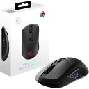 MSI VERSA 300 ELITE W ワイヤレス ゲーミングマウス 軽量 65g 有線 無線 左右対称 MS0730(2)