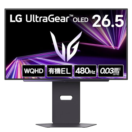 【VGP 2025 Summer パーソナルビジュアル大賞/金賞】LG ゲーミングモニター UltraGear OLED 27GX790A-B 26.5インチ 【VGP 2025 Summer パーソナルビジュアル大賞/金賞】LG ゲーミングモニター UltraGear OLED 27GX790A-B 26.5インチ