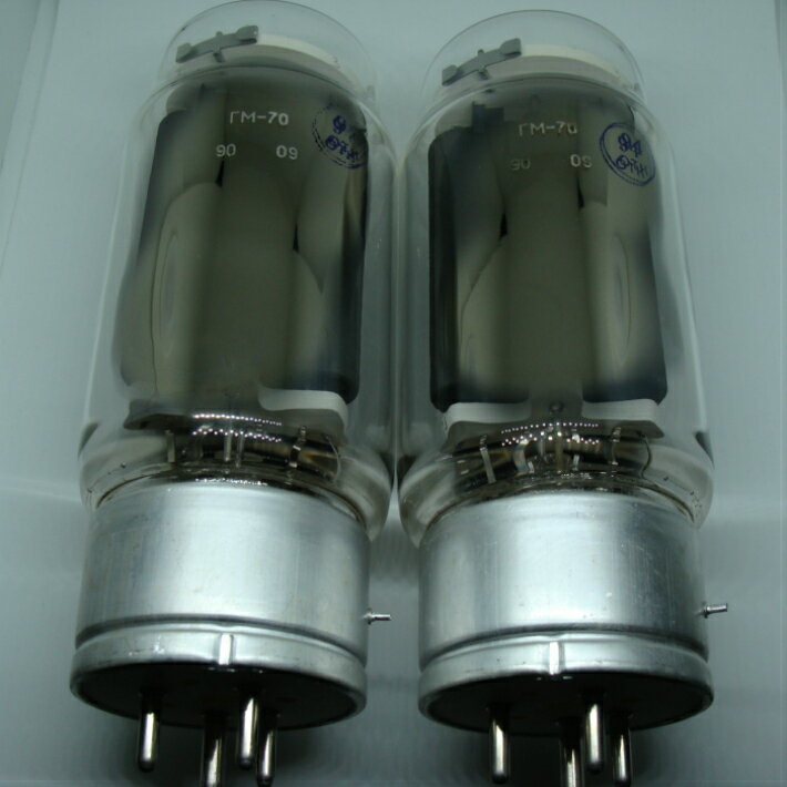 ロシア製真空管 GM-70 GM70 Graphite anode model Made in Soviet (2本セット)