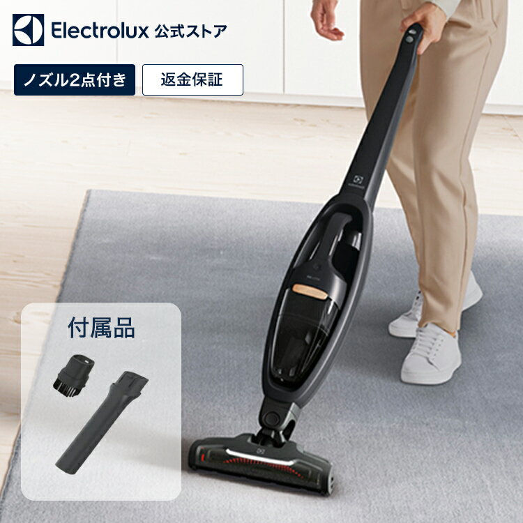 【公式】エレクトロラックス コードレス掃除機 18V Well Q6 グラニットグレー コードレススティッククリーナー | electrolux クリーナー コードレス 掃除機 サイクロン 掃除 家電 北欧 自立 スティック 海外　wq61-1ogg