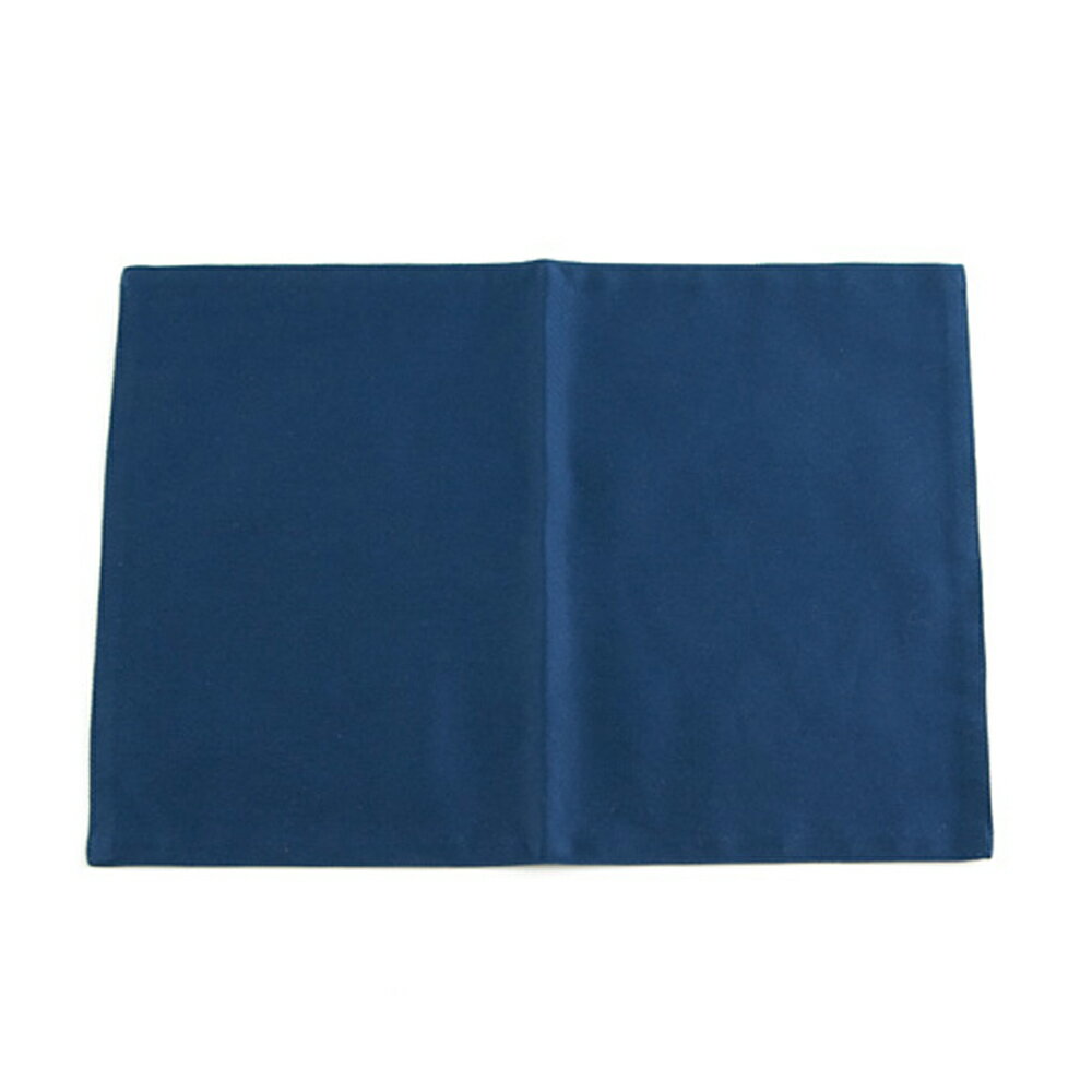 【店内全品ポイント5倍！6/22 20:00〜6/27 1:59】[ポスト投函送料無料] お受験専門店品質 ランチョンマット（ナフキン）【無地紺】ランチクロス 【お受験用品の店●エレガンテ・ポポ】