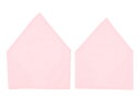 [ポスト投函送料無料] 三角巾 後ろゴム入り ピンク [大人用/お子様用]【お受験用品●エレガンテ・ポポ】 その1