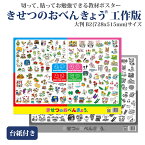 ≪工作版≫ 登録商標 学習ポスター きせつのおべんきょう(R) 季節ポスター 2点セット 掲載情報量No.1 小学校受験問題に特化した商標登録ポスター 季節表 知育教材 ポスター