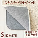 ラグパット S グレー RGPD-S ラグパット S ラグパッド ラグ用マット ラグ用 ベースマット 下敷き専用 120cm 175cm 幅120 幅175 長...