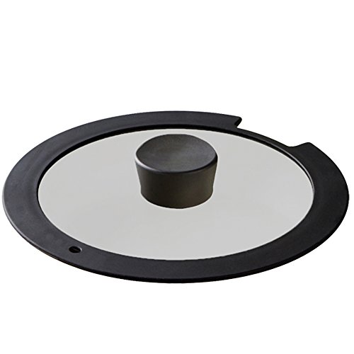 ダイヤモンドコートパンIH用 ガラス蓋20cm H-IS-GL20 ブラック アイリスオーヤマ