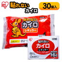 貼らないカイロ レギュラー 30枚（10枚×3袋） カイロ 貼れない 貼らない レギュラーサイズ 普通 使い捨て 備蓄 防寒 寒さ対策 まとめ買い 【D】