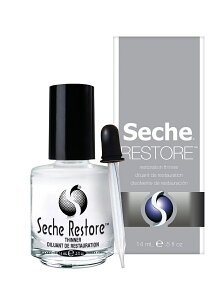 ネイルうすめ液 Seche RESTORE セシェ リストア うすめ液 14ml レストア ネイルカラー 復活 ネイリスト セルフネイル マニキュア ネイルグッズ ネイル 【箱付き】 新品 送料無料