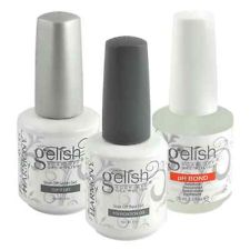 【最大3％OFF】 ネイル ジェルネイル Harmony Gelish ハーモニージェリッシュ ベースジェル ファンデーション＋トップコート(トップシーラー)＋phボンド 各15ml 【 3本セット 】 ソークオフ ネイリスト セルフネイル 新品 送料無料