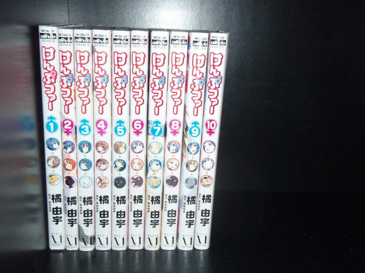 【最大3％OFF】 【中古】 送料無料 けんぷファー 全10巻 橘由宇 中古コミック 漫画 マンガ 全巻セット 【中古】
