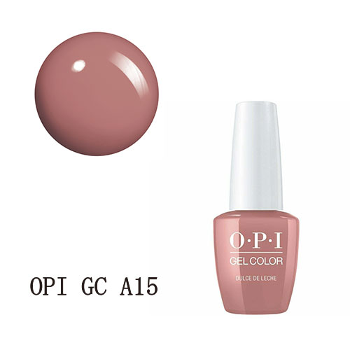 【最大3％OFF】 ジェルネイル OPI gelcolor ジェルカラー GC A15 15ml ドルセ デ レチェ オーピーアイ LED ネイルカラー ネイリスト セルフネイル カラー ヌードピンク ピンクベージュ Dulce de Leche 新品 送料無料 1